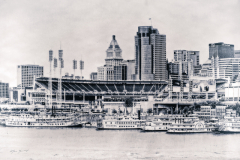 vintage tall stacks